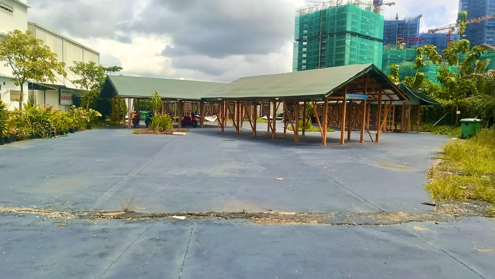 Khu nhà chòi ki-ốt tre sinh thái